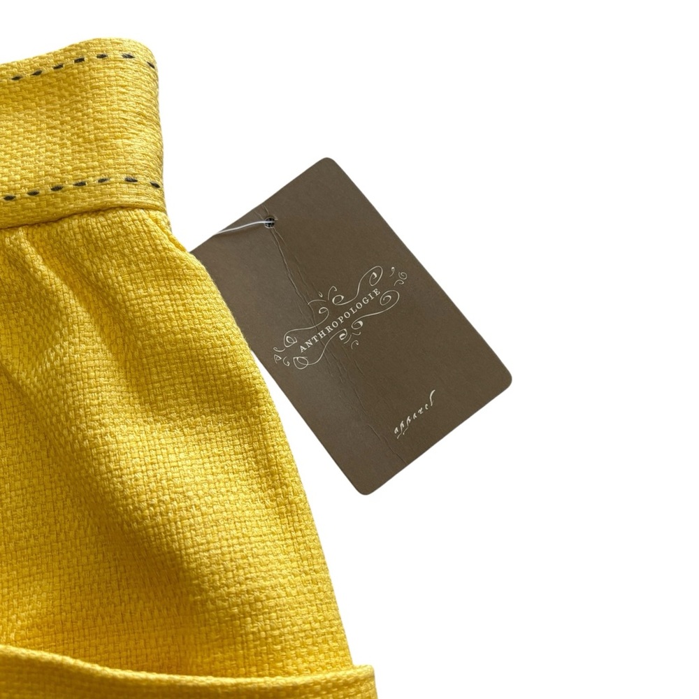NEW Anthropologie Cartonnier Well Pocket Contrast Stitch Tweed Pencil Skirt Sz 6 - Picture 11 of 14